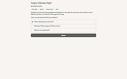 Temple of Endless Night