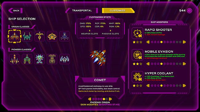 PhaigeX: Hyperspace Survivors