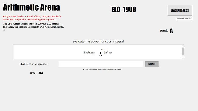 Arithmetic Arena