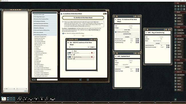 Fantasy Grounds - Tales From the Shadows - Syrinscape Sound Link Pack