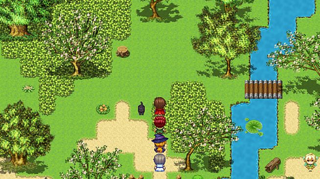 RPG Maker MV - Japanese Four Seasons Tree Tiles