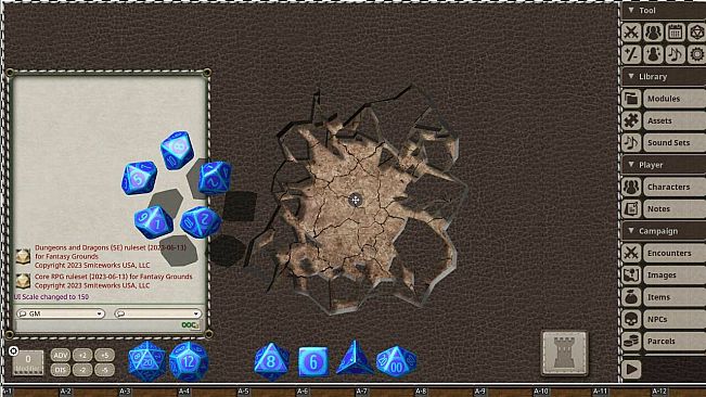 Fantasy Grounds - Annulus of Focus Dice Pack