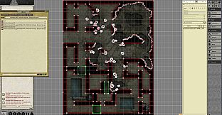 Fantasy Grounds - Pathfinder RPG - Pathfinder Flip-Mat - Shattered Dungeon