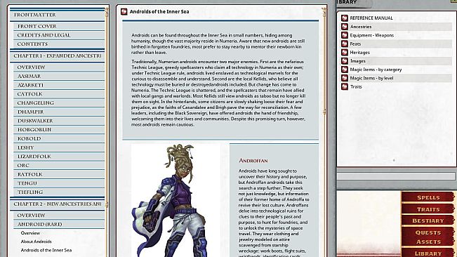 Fantasy Grounds - Pathfinder 2 RPG - Lost Omens: Ancestry Guide