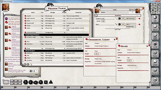 Fantasy Grounds - D&D Character Customization Pack