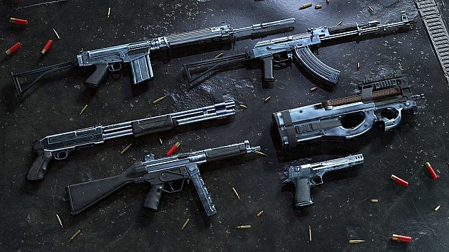 Insurgency: Sandstorm - Chrome Weapon Skin Set