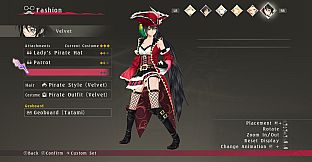 Tales of Berseria - Pirate Costumes Set