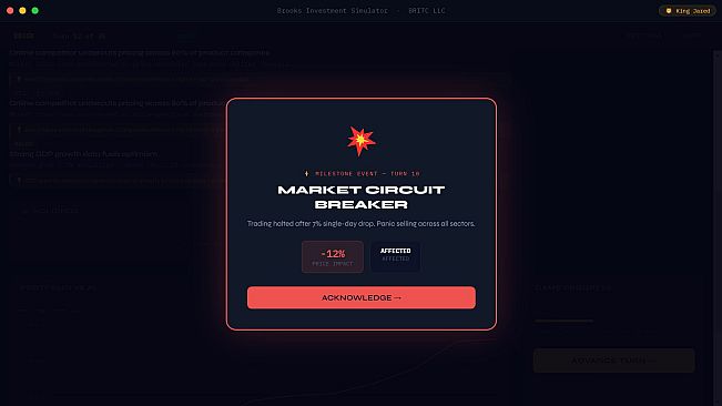 Brooks Investment Simulator