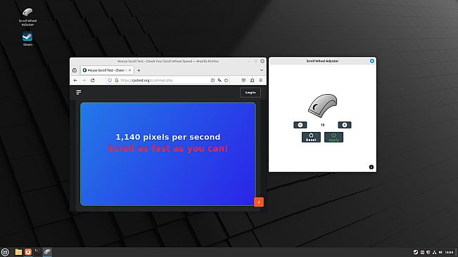 Scroll Wheel Adjuster
