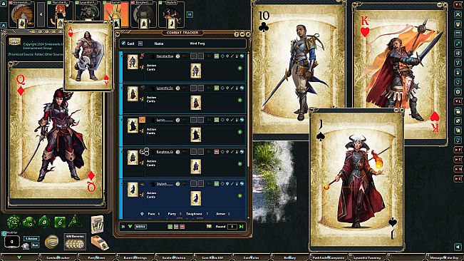 Fantasy Grounds - Pathfinder(R) for Savage Worlds Action Deck