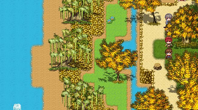 RPG Maker MZ - Japanese Four Seasons Tree Tiles