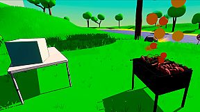 Barbecue with friends