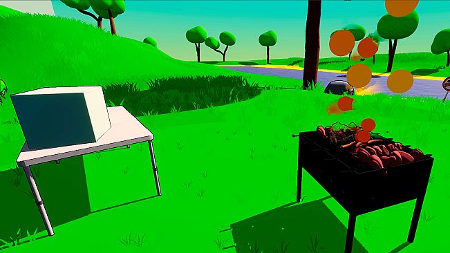 Barbecue with friends