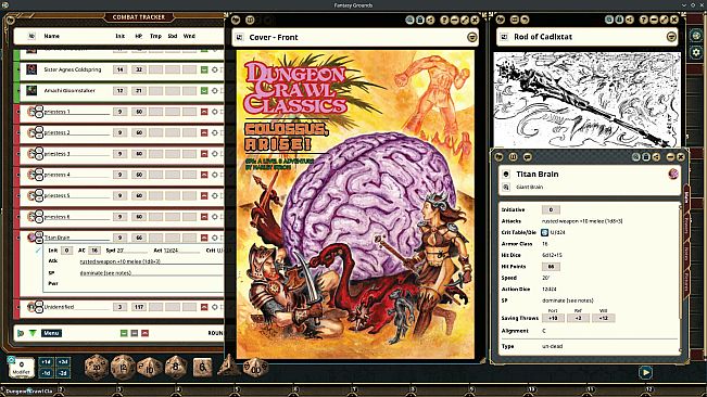 Fantasy Grounds - Dungeon Crawl Classics #76: Colossus, Arise!