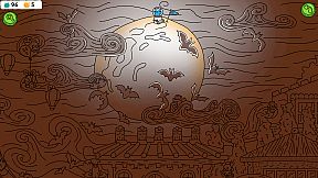 Hidden Capybaras with Orange and Pumpkins: Spooky Halloween Edition