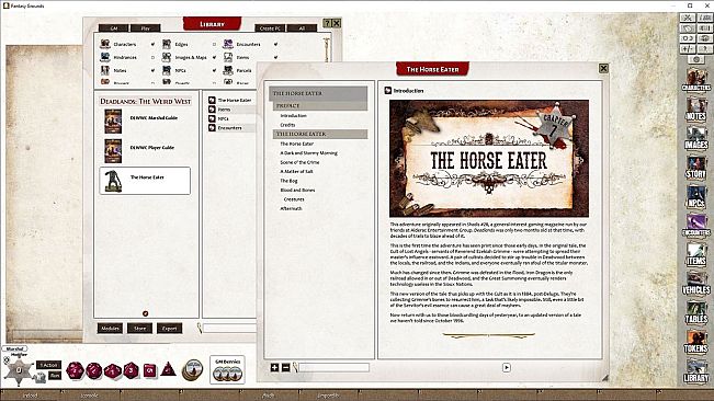 Fantasy Grounds - Deadlands: the Weird West Companion