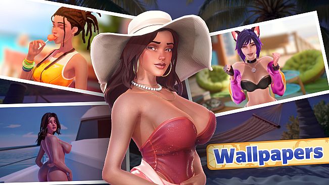 Love or Lust Beach Stories - Wallpapers Pack