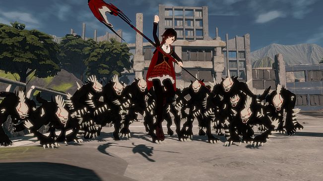 RWBY: Grimm Eclipse - Team RWBY Beacon Academy Costume Pack