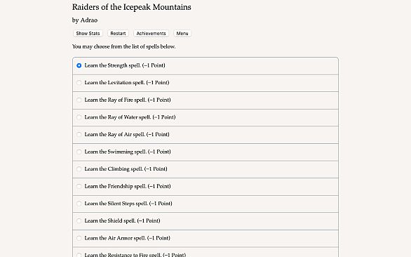 Raiders of the Icepeak Mountains