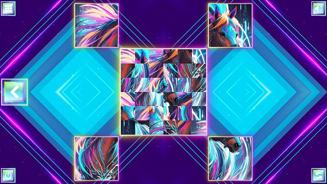 Neon Fantasy: Horses