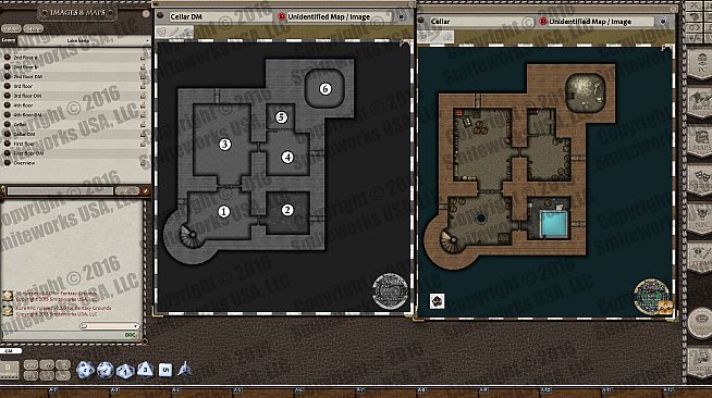 Fantasy Grounds - Map Pack: Lake Keep