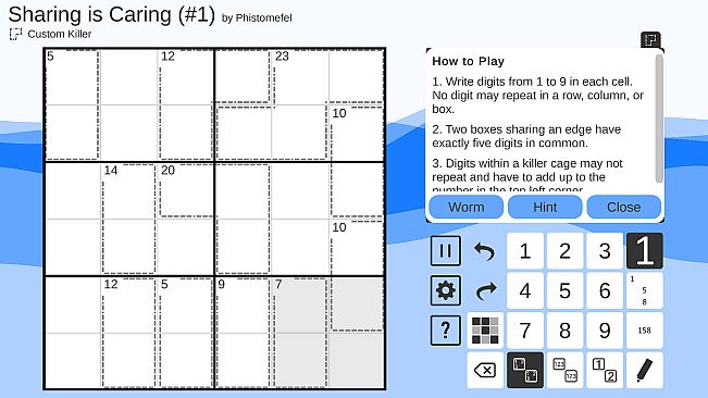 Cracking the Cryptic - The Sudoku Worm of Phistomefel