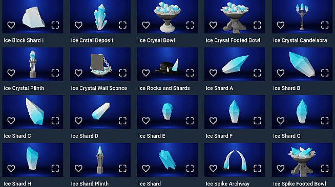 GameGuru MAX Low Poly Asset Pack - Arctic Ruins