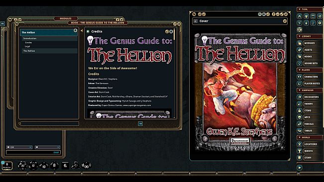 Fantasy Grounds - The Genius Guide to the Hellion