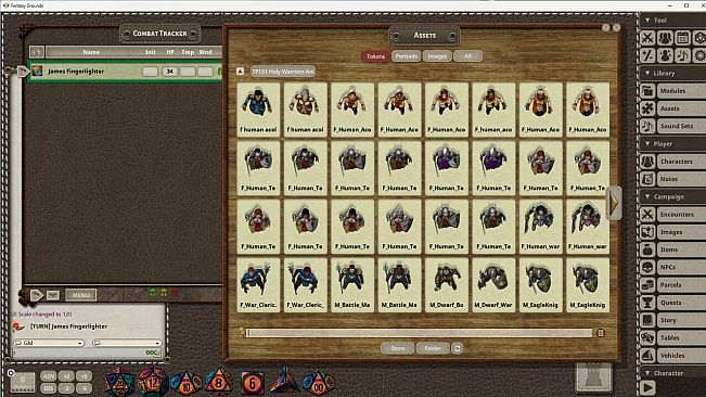 Fantasy Grounds - Devin Night Animated Token Pack 151: Holy Warriors