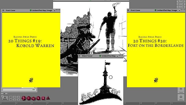 Fantasy Grounds - 20 Things #19 to #20: Kobold Warren, Fort on the Borderlands (Any Ruleset)