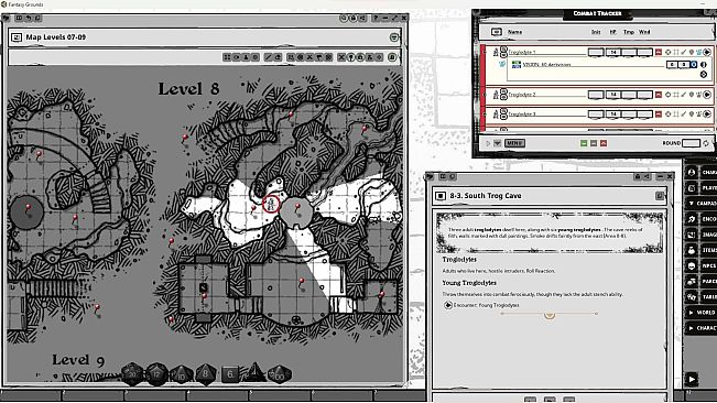 Fantasy Grounds - Belowdown for Shadowdark RPG