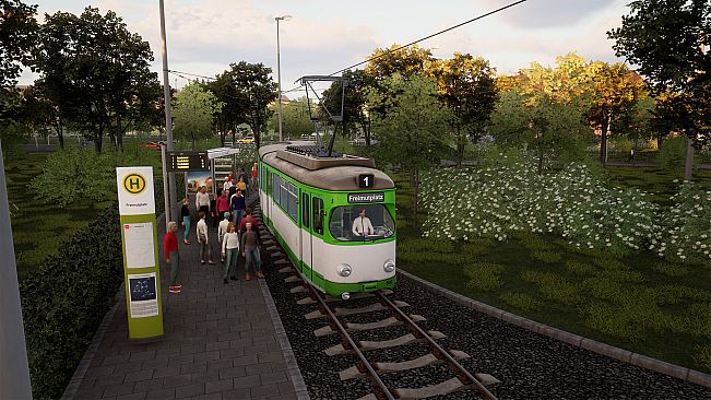 City Transport Simulator - Tram DLC: GT8N Mannheim​