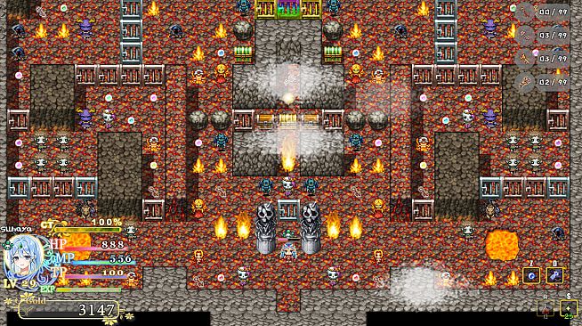 Evil Maze II - Lava Dungeon