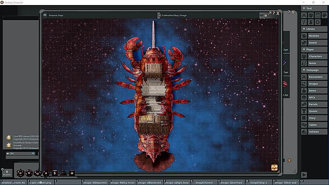 Fantasy Grounds - FG Fantastic Ships Map Pack