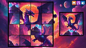 OG Puzzlers: Synthwave Dragons