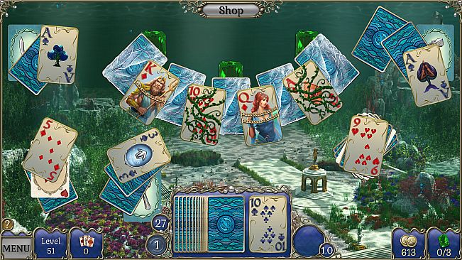 Jewel Match Atlantis Solitaire 4 - Collector's Edition