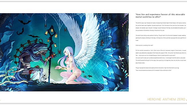 Heroine Anthem Zero - Art Book