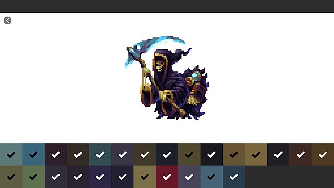 Pixel Art Monster - Color by Number