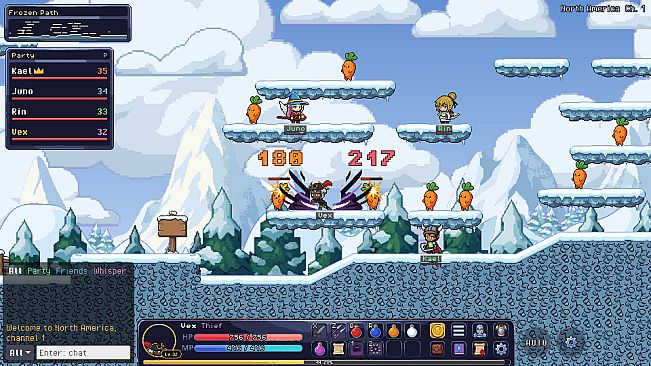 IdleBound - 2D Idle MMORPG