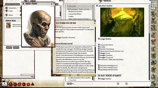 Fantasy Grounds - Pathfinder RPG - Mummy’s Mask AP 5: The Slave Trenches of Hakotep (PFRPG)