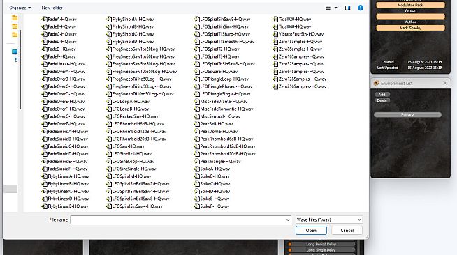 SFXEngine Modulator Pack