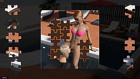 Jigsaw Puzzle - Futanari Pool Party