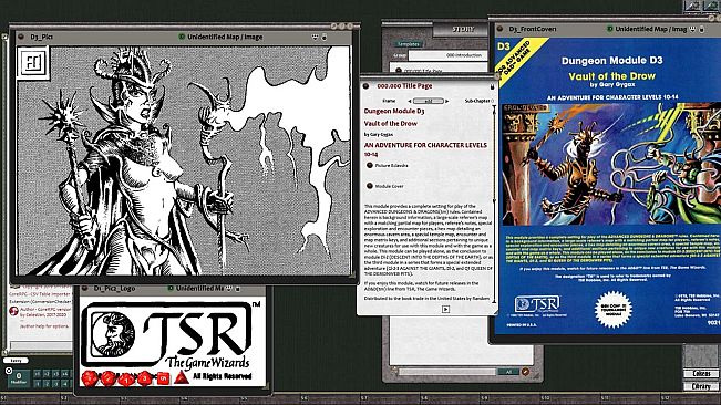 Fantasy Grounds - D&D Classics: D3 Vault of the Drow (1E)