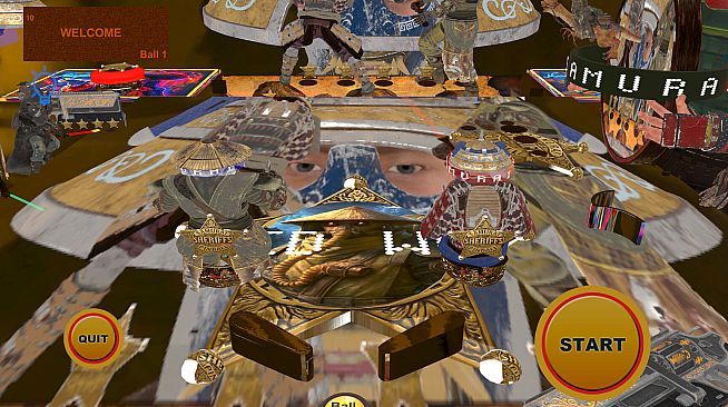 Samurai Sheriffs Pinball