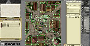 Fantasy Grounds - Pathfinder RPG - Pathfinder Flip-Mat: City Sites Multi-Pack