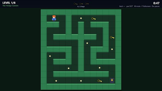Austin lost in maze