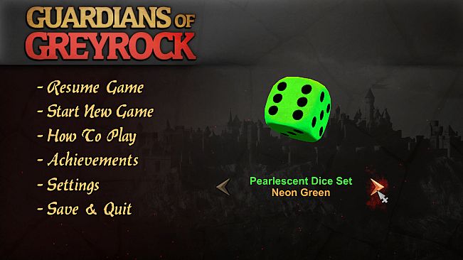 Guardians of Greyrock - Dice Pack: Pearlescent Set