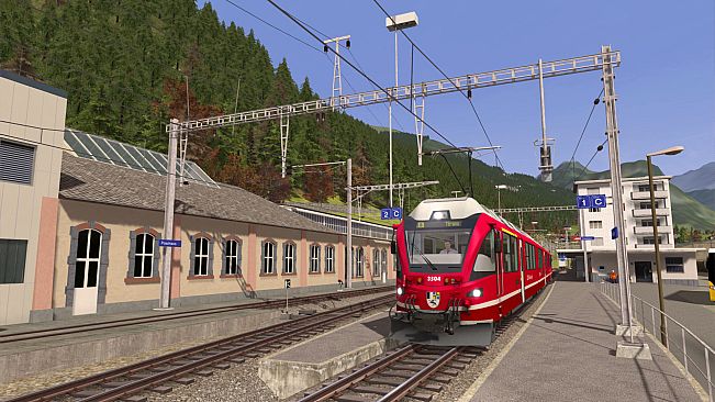 Train Simulator: Bernina Pass: St Moritz – Poschiavo Route Add-On