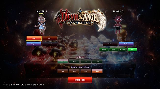 Devil & Angel Sky Battle