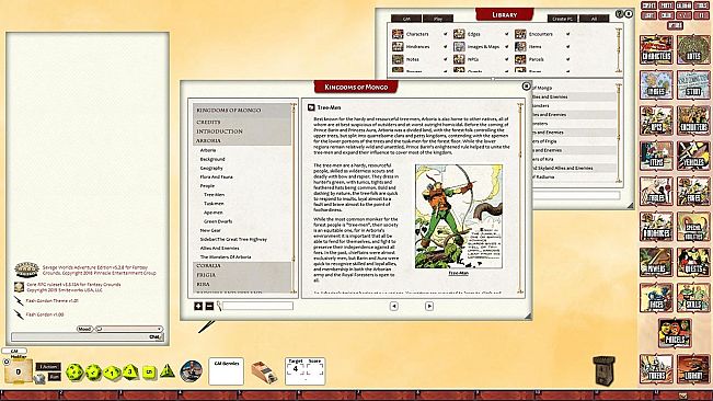 Fantasy Grounds - Flash Gordon Kingdoms of Mongo